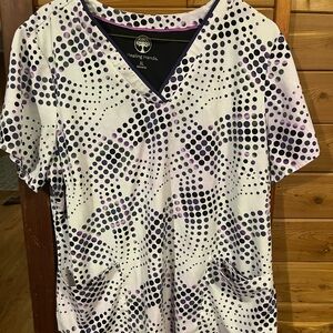 Women’s Healing Hands scrub top hardly worn!
